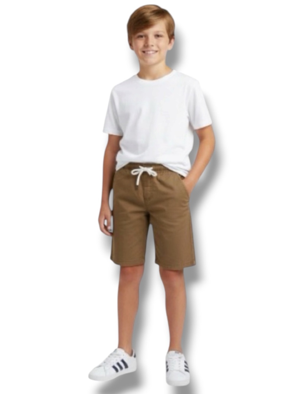 Cat & Jack (Target) Shorts Drawstring Khaki Boy’s Size Medium 8/10 EUC 🍭